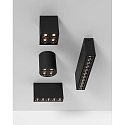 ACB ceiling luminaire INVISIBLE 3980/66 IP20, black