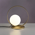 ACB table lamp HALO 3815/1 IP20, gold, opal