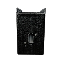 Corner bracket square Type No. 1006 for Albert Outdoor Wall luminaires, stainless steel / anthracite matt