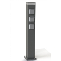 Albert energy column TYPE NO 4419 7-fold, without inserts, anthracite