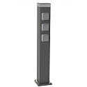 Albert energy column TYPE NO 4419 7-fold, without inserts, anthracite