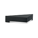 LED Outdoor Wall luminaire Type No. 0333, IP54, triangle shape, 5W 3000K 480lm,cast alu,acrylic glass, dimmable, black matt