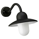 outdoor wall luminaire TYPE NO 0649 E27 IP44, black dimmable