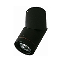 Outdoor Ceiling Spot Type No. 2138, overflade montering, IP44, GU10 PAR16 50W, rotatable and pivotable, black