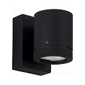 Outdoor Wall Spot Type No. 2193 - 1-side, IP54, GU10 PAR16 max. 50W, rotatable 330�, cast alu / glass, black matt