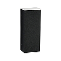outdoor wall luminaire TYPE NO 2491 two-sided GU10 IP44, black, transparent dimmable