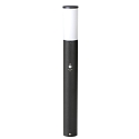bollard lamp with motion detector E27 IP44, black