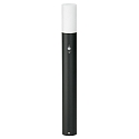 bollard light TYPE NO 3078 with motion detector, with brightness sensor E27 IP54, black 
