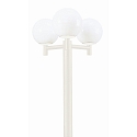 Outdoor Top � 6cm for 3 Ball luminaires (35/45/50cm), Type No. 1016, white