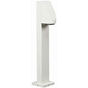 LED Bollard light Type No. 2078, IP43, height 76.5cm, 230V AC/DC, 4.5W 3000K 330lm, cast alu / bubble glass clear, white