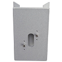 Corner bracket square Type No. 1006 for Albert Outdoor Wall luminaires, silver matt