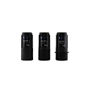 E27 socket CASAMBI KEYHOLE / PLAIN SHELL Bluetooth controllable, analogue trailing edge dimming output, black