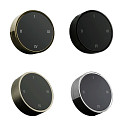 remote control RWTDBTBABCR round, programmable, stainless steel brushed