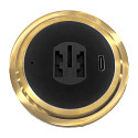CASAMBI remote control RWTDBTBASSB round, programmable, gold