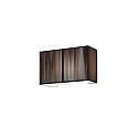 Wall luminaire AP CLAVIUS 30, E14, IP20, tobacco