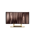 Table luminaire LT CLAVIUS G, 60cm, E27, IP20, gold / tobacco