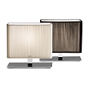 Table luminaire LT CLAVIUS XP, 20cm, E14, IP20, chrome / tobacco