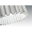 Pendant luminaire SP SKIRT 050, E27, IP20, white