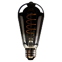 LED Lamp ST64, 5W, E27, 140lm, 1800K, glass smoky VBS