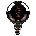 LED Lamp Globe G125, 5W, E27, 140lm, 1800K, glass smoky VBS