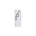 HWH damp-proof luminaire HUMILED SLIM FIX with sensor IP65, white 