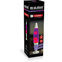HWH LED lava lamp IP20, purple, pink, silver 