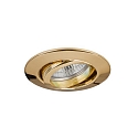 Recessed LV spot, IP20, 12V AC, GX5.3 max. 50W, round, swivelling