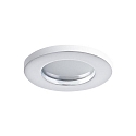 Outdoor LV downlight, IP65, � 8.3cm, 12V AC, GX5.3 max. 50W, fixed, white
