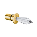 FIBATEC crystal opening element for fibres S2 and S2M, long type, gold