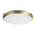 Brumberg outdoor wall luminaire MAKIRA � 35CM round, CCT Switch, impact resistant, arched IP65, black dimmable