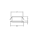 LED light point, IP44, � 3.25cm, Plug&Play 350mA, 1.2W 3000K 70lm 30�