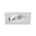 recessed luminaire PAYTON-S swivelling, square LED IP20, white dimmable 3W 290lm 2700K 38� 38� CRI 80-89