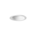 Brumberg Recessed LED downlight IMPLEMENT, IP20, round, � 8cm, Plug&Play 500mA, 8.9W 3000K 730lm 37�, CRi >90, structured white
