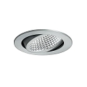 recessed luminaire IP20, glossy, transparent dimmable 12W 1280lm 4000K 20-40� 20-40� CRI 80-89