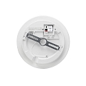 Brumberg outdoor ceiling luminaire BYAM-R MINI round, CCT Switch, impact resistant, switchable, multipower IP65, white matt 
