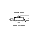 Brumberg recessed luminaire OLENI-S / PHASE DTW 918-930 square, swivelling, Dim-To-Warm IP20, nickel matt dimmable 6