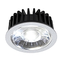 LED Insert DISC MR16 with lens optics, � 5cm / L 3.1cm, IP20, 350mA, 6W 3000K 670lm 38�