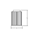 Brumberg LED reflector insert MR16 dim2warm, 350mA, 12W 3000-1800K 930lm 38�, dim2warm