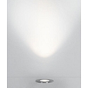 Brumberg LED in-ground luminaire BOLED, V4A, IP67 IK08, 6W 3000K 485lm 36�, stainless steel
