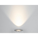 Brumberg LED in-ground luminaire BOLED, V4A, IP67 IK08, 12W 3000K 1050lm 36�, stainless steel