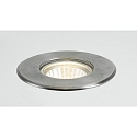 Brumberg LED in-ground luminaire BOLED, V4A, IP67 IK08, 15W 3000K 1320lm 36�, stainless steel