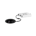 ceiling recessed luminaire BINATO swivelling, rotatable, direct IP20, black dimmable