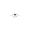 ceiling recessed luminaire APOLLO MICRO square, direct IP20, white dimmable