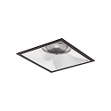 ceiling recessed luminaire APOLLO MAXI square, direct IP20, black 