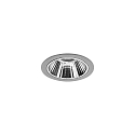ceiling recessed luminaire APOLLO MINI round, direct IP20, silver 