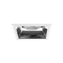 ceiling recessed luminaire APOLLO MAXI square, direct IP20, white dimmable