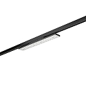 3-phase spot BALI MIDI DA 25�/25� DALI-2 - 58.7CM rotatable, DALI controllable, with lens optics IP20, black matt dimmable