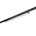 3-phase spot BALI MAXI DA-WB 96�/83� DALI-2 - 88CM rotatable, DALI controllable, with lens optics IP20, black matt dimmable