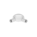 ceiling luminaire TAGES 2 flames, round GU10 IP20, white matt dimmable