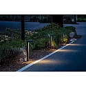 Brumberg bollard lamp LANTERN IP65, transparent